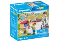 Playmobil My Life Boekenvervanging voor lezeratten 71511 - thumbnail