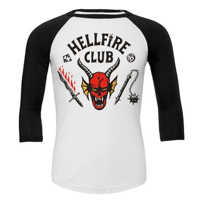 Stranger Things Sweatshirt Hellfire Club Crest Size XXL Stranger Things Sweatshirt Hellfire Club Crest Size XXL
