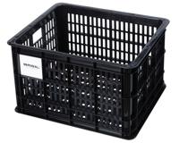 Basil fietskrat m - medium - 29.5 liter - zwart