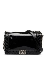 CHANEL Pre-Owned sac porté épaule Boy Chanel médium (2013-2014) - Noir