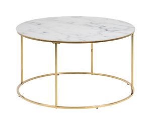Bendt Ronde Salontafel 'Dorthe' Ø80cm, kleur Goud
