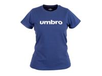 UMBRO Dames T-shirt (L, Marineblauw)