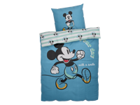 Dekbedovertrek 140 x 200 cm (Mickey Mouse)