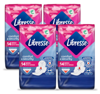 Libresse Comfort & Security Maandverband Maxi Plus Multiverpakking