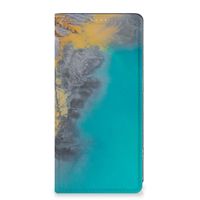 OPPO Reno8 T 4G Standcase Marble Blue Gold