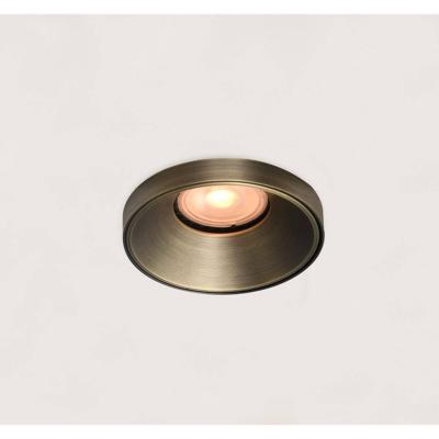 Artdelight Ronde inbouwspotMalmo antiek brons - DL MALMO AB