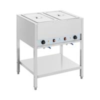Bain Marie - 1265 W - 2 x GN 1/1 - met voet - Royal Catering