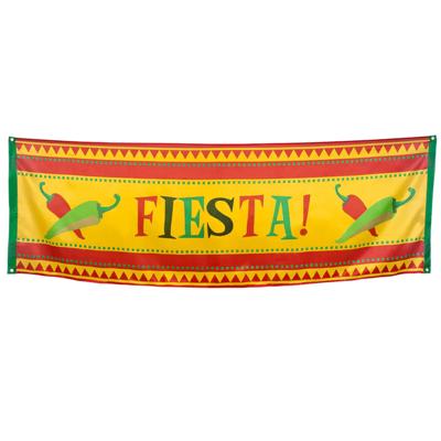 Mexico thema Banner - 74 x 220 cm - Mexicaans thema - feestdecoratie Mexico thema Banner - 74 x 220 cm - Mexicaans thema - feestdecoratie