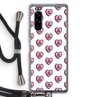GIRL POWER: Sony Xperia 5 Transparant Hoesje met koord