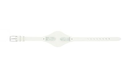 Horlogeband Fossil ES2829 / GEORGIA Onderliggend Leder Wit 8mm