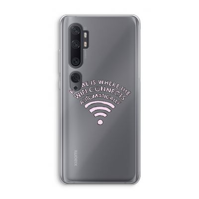 Home Is Where The Wifi Is: Xiaomi Mi Note 10 Transparant Hoesje