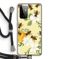 No flowers without bees: Samsung Galaxy A72 5G Transparant Hoesje met koord