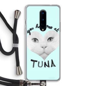 You had me at tuna: OnePlus 8 Transparant Hoesje met koord