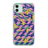 Skew Blush 1: iPhone 11 Transparant Hoesje