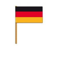 Luxe zwaaivlag Duitsland - thumbnail