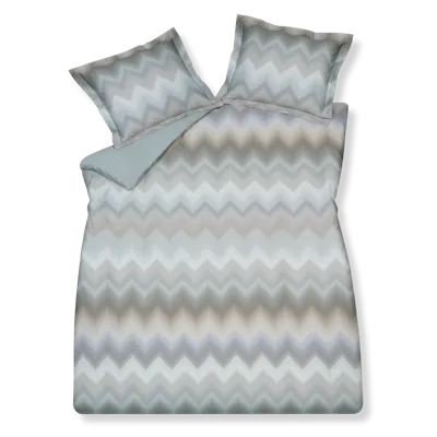 Vandyck ziggy pearl blue dekbedovertrek