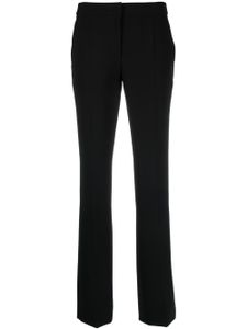 Moschino pantalon slim à taille mi-haute - Noir