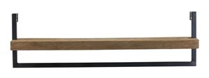 Light & Living Wandplank 'Maddison' 80cm, kleur Donkerbruin