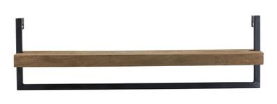 Light & Living Wandplank 'Maddison' 80cm, kleur Donkerbruin