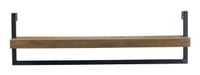 Light & Living Wandplank 'Maddison' 80cm, kleur Donkerbruin