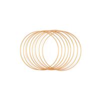 Vaessen Creative • metalen ringen set ø20cm 3mm goud 8x