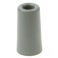 Deurbuffer / deurstopper - grijs - rubber - 75 x 40 mm - deurstop