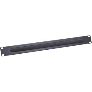 LogiLink ORCEB1B 19 inch Kabelgeleiding voor patchkast 1 HE Zwart