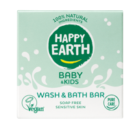 Happy Earth Baby & Kids Wash & Bath Bar