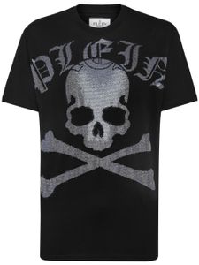 Philipp Plein t-shirt en coton à logo Gothic Plein - Noir