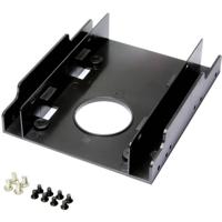 LogiLink AD0010 drive bay panel 2x 3,5" Bezelplaat Zwart - thumbnail