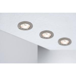 Paulmann Premium Line Inbouwlamp voor badkamer LED GU10 50 W IP44 IJzer (geborsteld)