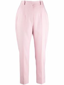 Alexander McQueen pantalon de tailleur court - Rose