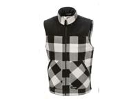 PARKSIDE Heren bodywarmer (XXL (60/62), Geruit/wit) - thumbnail