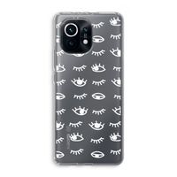 Eye pattern #3: Xiaomi Mi 11 Transparant Hoesje