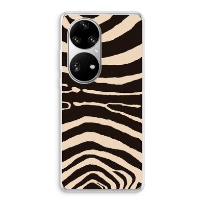 Arizona Zebra: Huawei P50 Pro Transparant Hoesje
