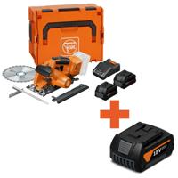 Fein F-IRON Cut 57 AS Accu Metaal Cirkelzaag 150mm ProCORE 18V AMPShare 8.0Ah in L-Boxx - 71360462000 Fein F-IRON Cut 57 AS Accu Metaal Cirkelzaag 150mm ProCORE 18V AMPShare 8.0Ah in L-Boxx - 71360462000