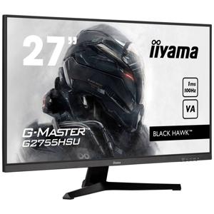 Iiyama G-MASTER Black Hawk G2755HSU-B1 LCD-monitor Energielabel E (A - G) 68.6 cm (27 inch) 1920 x 1080 Pixel 16:9 1 ms HDMI, DisplayPort, Hoofdtelefoon (3.5