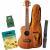 BumbleBee BUC30 Concert Ukulele Pack NL concert ukelele starterset met Nederlandstalig boekje