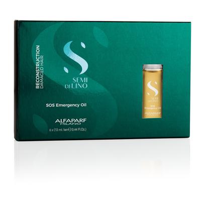 Alfaparf Semi di Lino Reconstruction SOS Emergency Oil 6x13ml