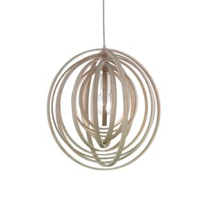 Trio Hanglamp Boolan houtbruin 305900130