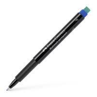 Faber Castell Marker Multimark permanent - F blauw