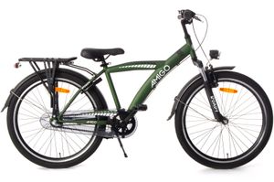 AMIGO Roady 24 Inch 38,5 cm Jongens 3V Terugtraprem Groen