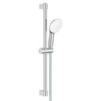 GROHE Tempesta 110 Glijstangset - 60cm - ronde handdouche - 2 straalsoorten - 8.0 l/min - gladde doucheslang - chroom 26162003