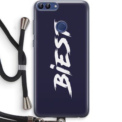 Biest: Huawei P Smart (2018) Transparant Hoesje met koord