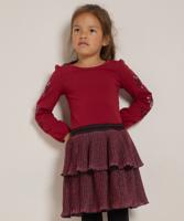 jurk met glitter plisse jurk met glitter plisse