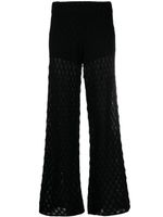 Cult Gaia pantalon Jayla à coupe ample - Noir