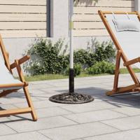 VidaXL Parasolvoet 12 kg 48 cm gietijzer bronskleurig