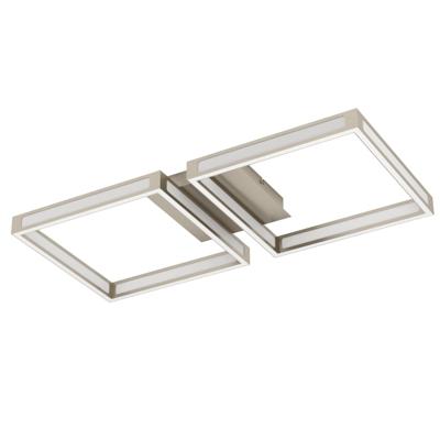 Eglo RVS plafondlampAltaflor met led - 99785