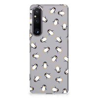 TPU bumper voor Sony Xperia 1 V Pinguïn - thumbnail