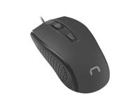 Natec Optische Muis HOOPOE 2 1600 DPI, USB, Zwart